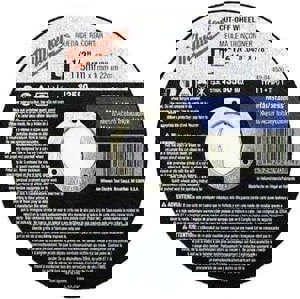 4-1/2X.045X7/8 ALUM OXIDE CO WHL